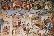 Lorenzo Lotto Stories of St Barbara oil on canvas